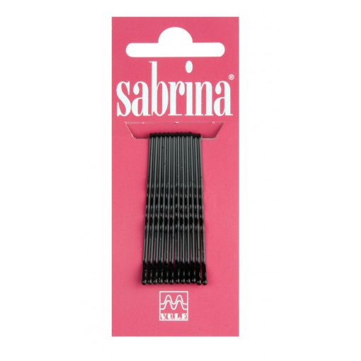 Eurostil Sabrina hullámcsat fekete 48 mm