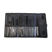 Eurostil fésű szett 9 db-os FEKETE