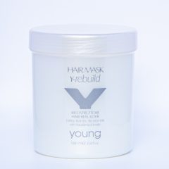 Young Y-rebuild maszk ( makadám , keratin ) 1000 ml