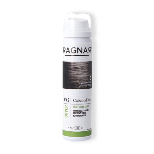Ragnar Sötétbarna hajtőszínező spray 75 ml