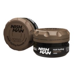 Nish Man Hair Styling Pomade Amber (W10) 100 ml