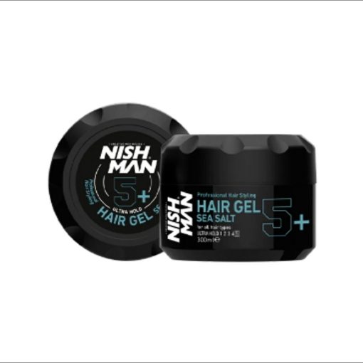Nish Man hajformázó zselé 5+ Ultra Hold Sea Salt 300 ml