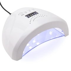   NiiZA 48W UV/LED lámpa fém talpas digitális kijelzővel fehér