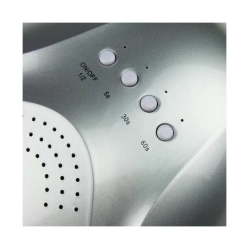 NiiZA 48W UV/LED lámpa fém talpas digitális kijelzővel fehér