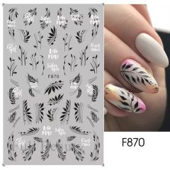 NiiZA Körömmatrica - F870