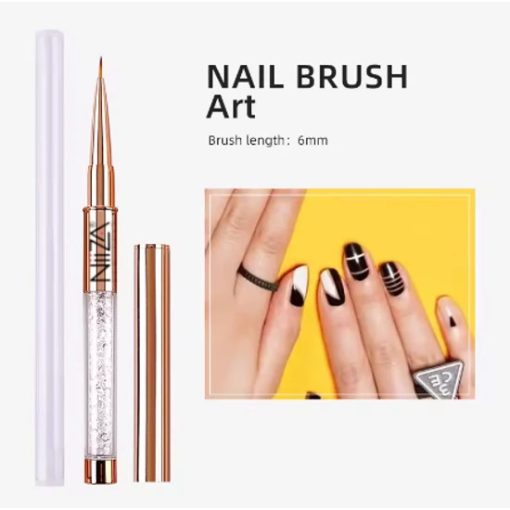 NiiZA Műkörmös ecset #01 6 mm