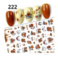 NiiZA Körömmatrica - 222 csoki