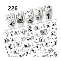 NiiZA Körömmatrica - 226 mese