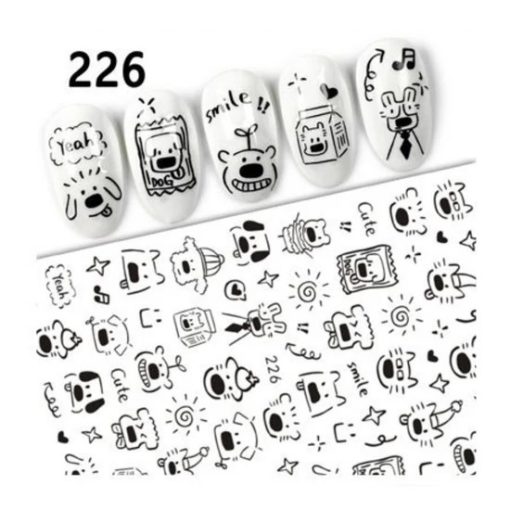 NiiZA Körömmatrica - 226 mese