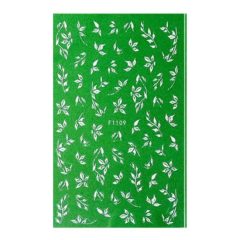 NiiZA Körömmatrica - F1109 White