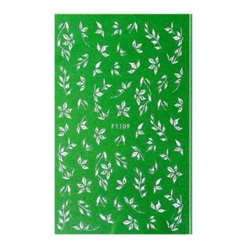 NiiZA Körömmatrica - F1109 White