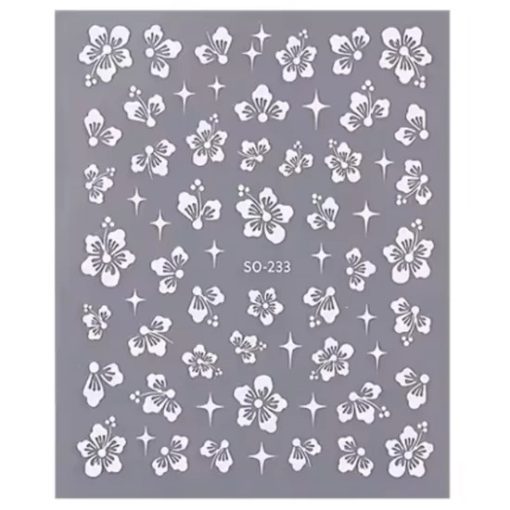 NiiZA Körömmatrica - SO-233 White