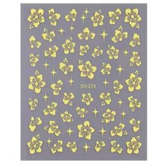 NiiZA Körömmatrica - SO-233 Yellow