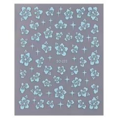 NiiZA Körömmatrica - SO-233 Blue