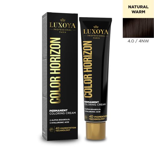Luxoya color horizon hajfesték 4.0/4NW 60 ml