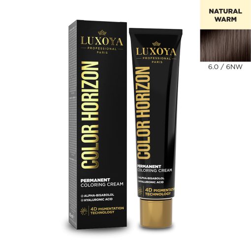 Luxoya color horizon hajfesték 6.0/6NW 60 ml