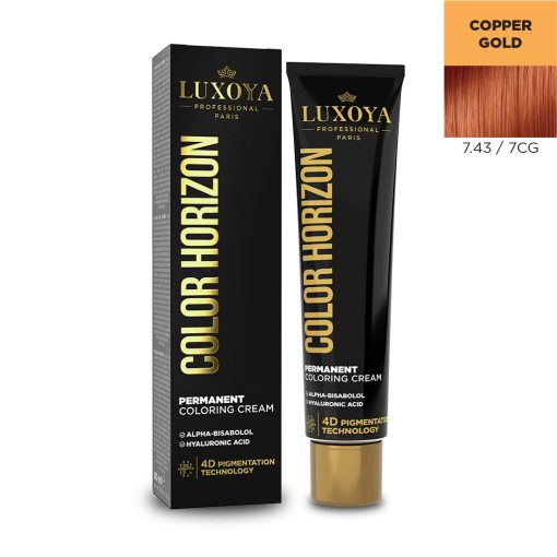 Luxoya color horizon hajfesték 7.43 60 ml