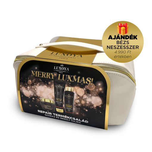 LUXOYA REPAIR Karácsonyi Ajándékcsomag ( beige )