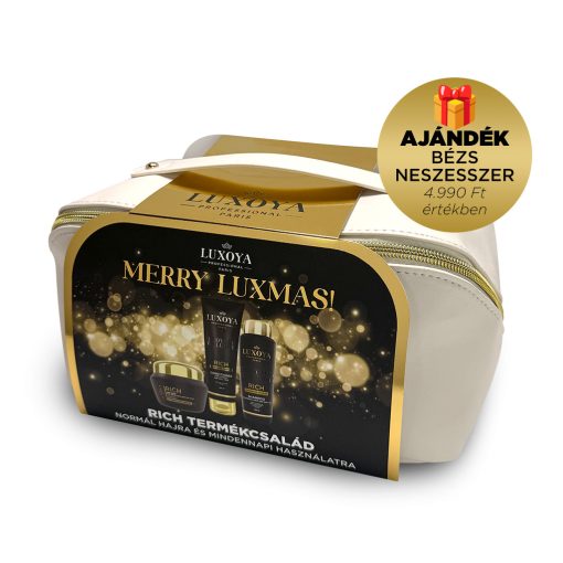 LUXOYA RICH Karácsonyi Ajándékcsomag ( beige )