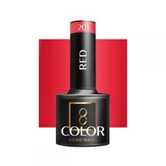 Ocho Nails Hibrid géllakk 201 piros 5 gramm