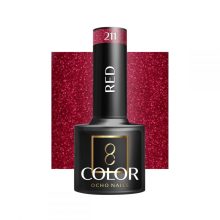 Ocho Nails Hibrid géllakk 211 piros 5 gramm