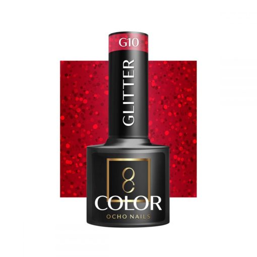 Ocho Nails Hibrid géllakk G10 Glitter 5 gramm