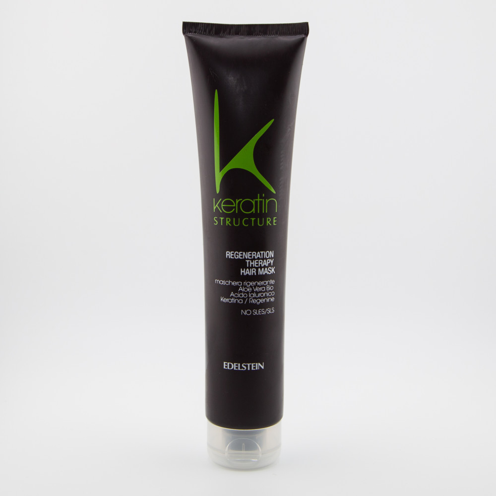 Edelstein Keratin Haarmaske 175 Ml – Intensive Wiederaufbau-Kur Für Geschädigtes Haar, Mit Keratin