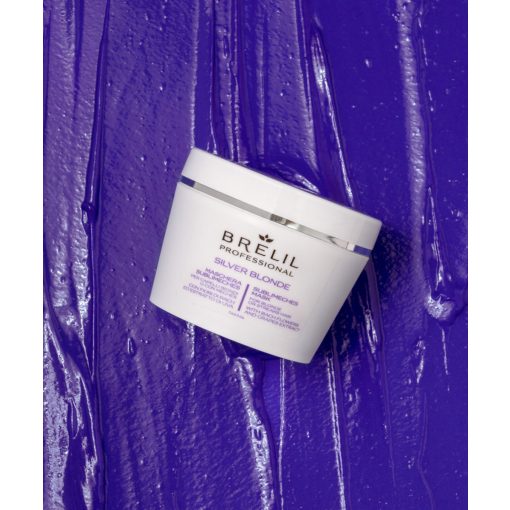 BRELIL Silver Blond hamvasitó hajpakolás 220 ml