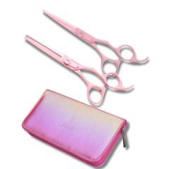   Olivia Garden olló szett Silkcut  5,75"+6,35" ThinkPink 2025