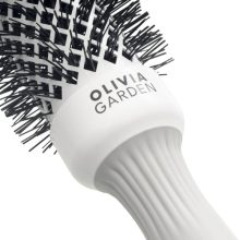 Olivia Garden Expert Shine Fehér hajkefe 20