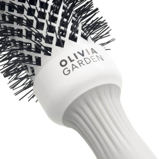 Olivia Garden Expert Shine Fehér hajkefe 20