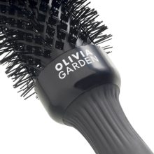 Olivia Garden Expert Blowout Shine Fekete hajkefe 35