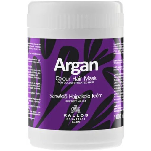 Kallos Argán Színvédő pakolás 1000 ml