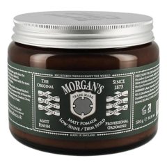   Morgan's Styling Pomade matt hatású, erős tartású hajformázó 500 gramm
