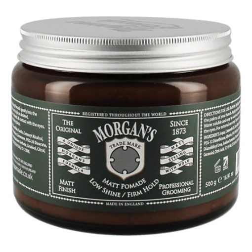 Morgan's Styling Pomade matt hatású, erős tartású hajformázó 500 gramm