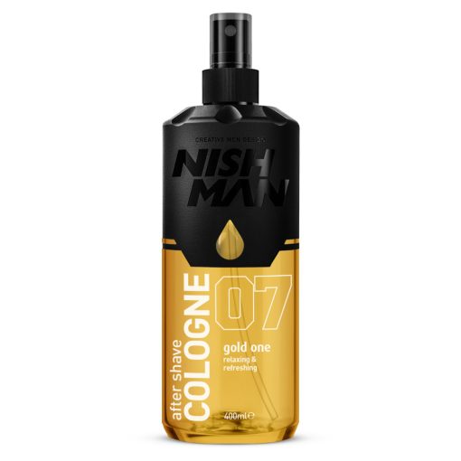 Nish Man After Shave Lotion Cologne 07 Gold One 400 ml
