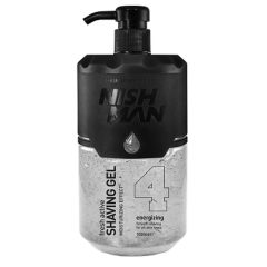 Nish Man Fresh active Shaving gél 4 Clear 1000 ml