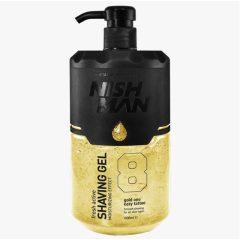 Nish Man Fresh Active (Gold One) 8 borotvagél 1000 ml