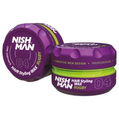 Nish Man hajformázó (04) Rugby Wax 100 ml
