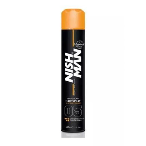 Nish Man Pro Styling  (05) Erős hajlakk 400 ml