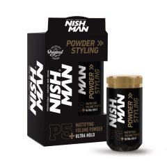 Nish Man Mattifying Volume Powder ultra erős (P5) 20 gramm