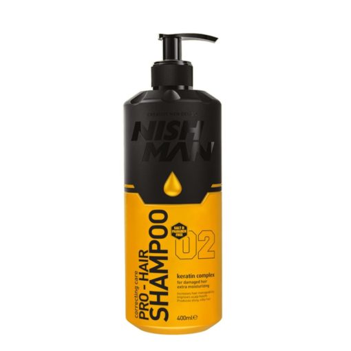 Nish Man Pro-Hair Shampon Keratin Complex 400ml