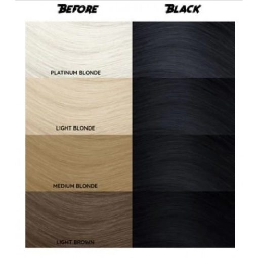 Crazy Color "030" Black 100ml