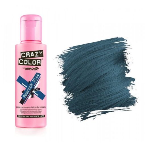 Crazy Color "45" Peacock Blue100ml