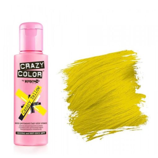 Crazy Color "49" Canary Yellow 100ml