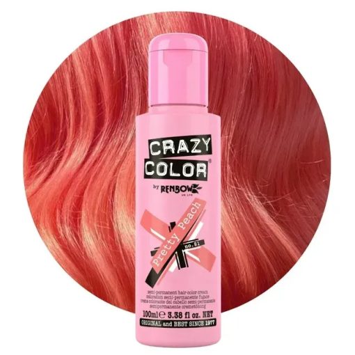 Crazy Color '81' Pretty Peach 100 ml