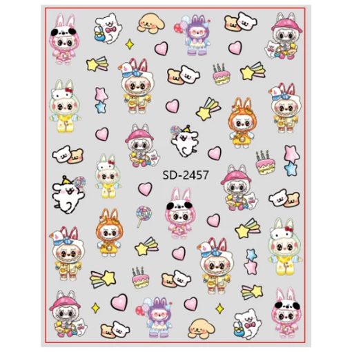 Niiza Körömmatrica - SD-2457 Labubu