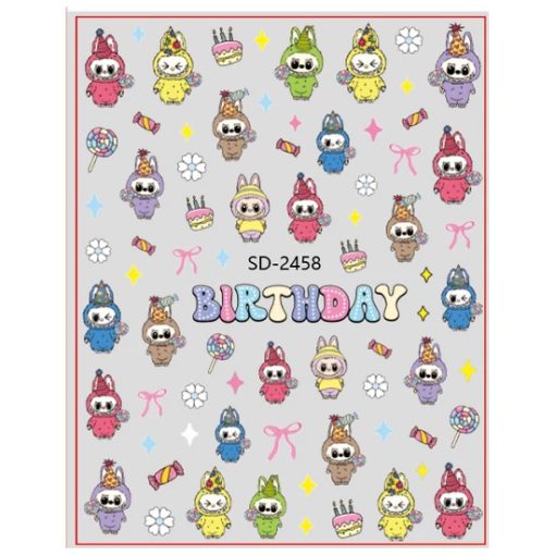 Niiza Körömmatrica - SD-2458 Labubu