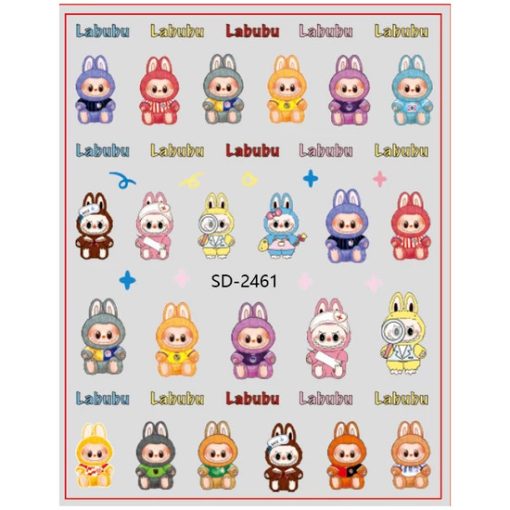 Niiza Körömmatrica - SD-2461 Labubu