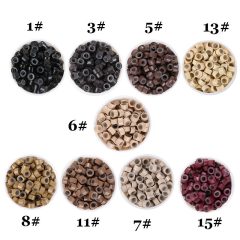 Szilikonos mikrogyűrű 100 db